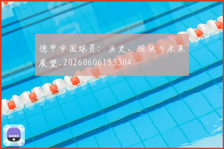 德甲中国球员：历史、现状与未来展望_20260606153304